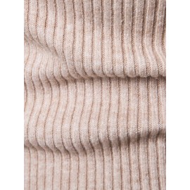 Mens Basic Style Multi-Color High Neck Knitted Warm Casual Sweater
